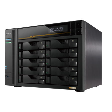 Asustor LOCKERSTOR 10 Gen3 AS6810T 10 Bay NAS