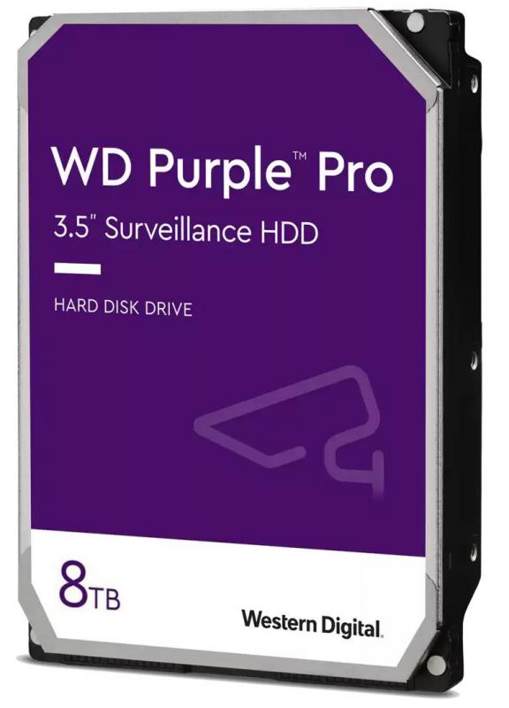 WD Purple Pro Surveillance 8TB 3.5" SATA HDD, WD8001PURP