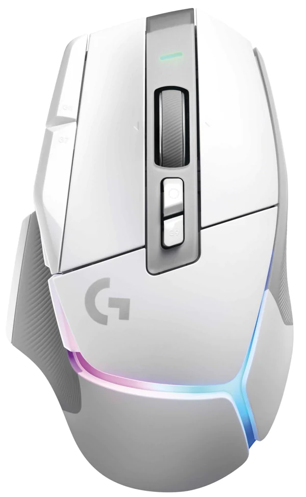 Logitech G502 X PLUS LIGHTSPEED Wireless RGB Gaming Mouse, White