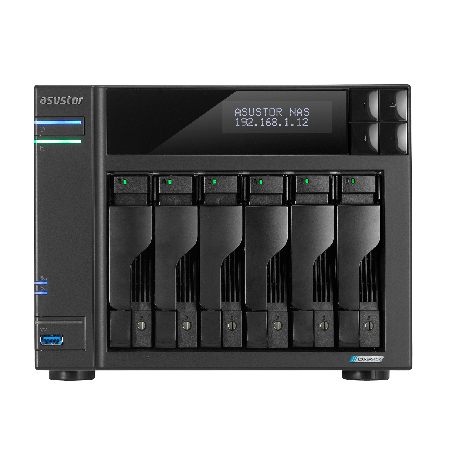 Asustor LOCKERSTOR 6 Gen2+ AS6706T v2 6 Bay NAS